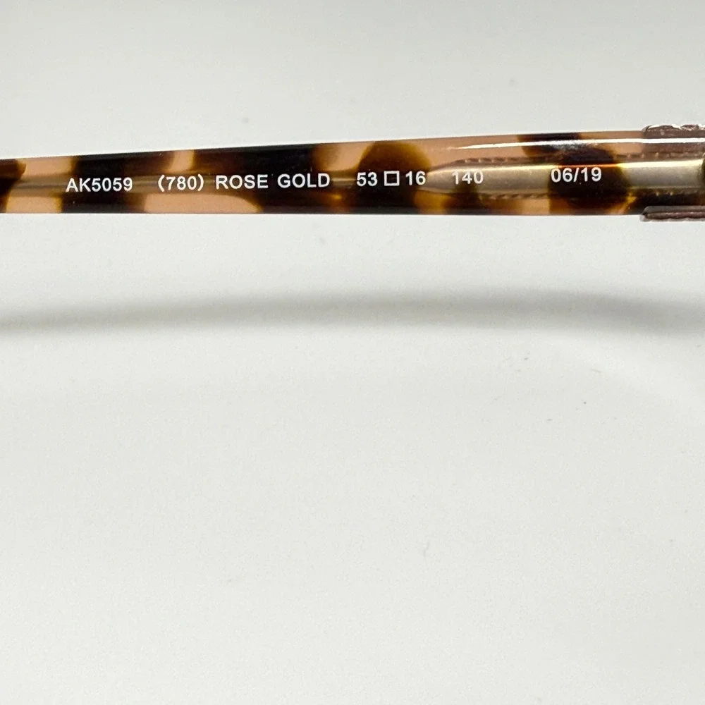 Anne Klein AK5059 Rose Gold Tortoise Eyeglasses‎ Frames 53-16-140 Womens 780